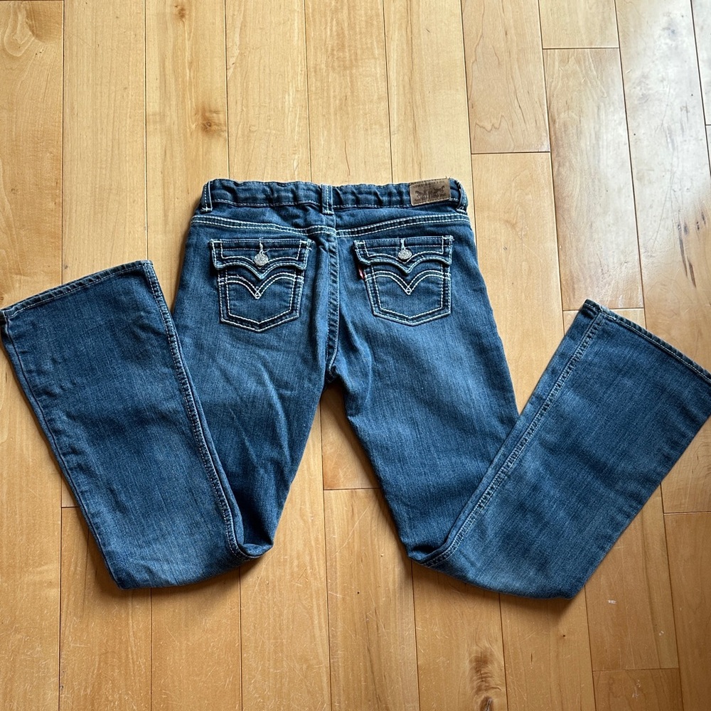 Levi's Classic Blue Boot Cut Jeans